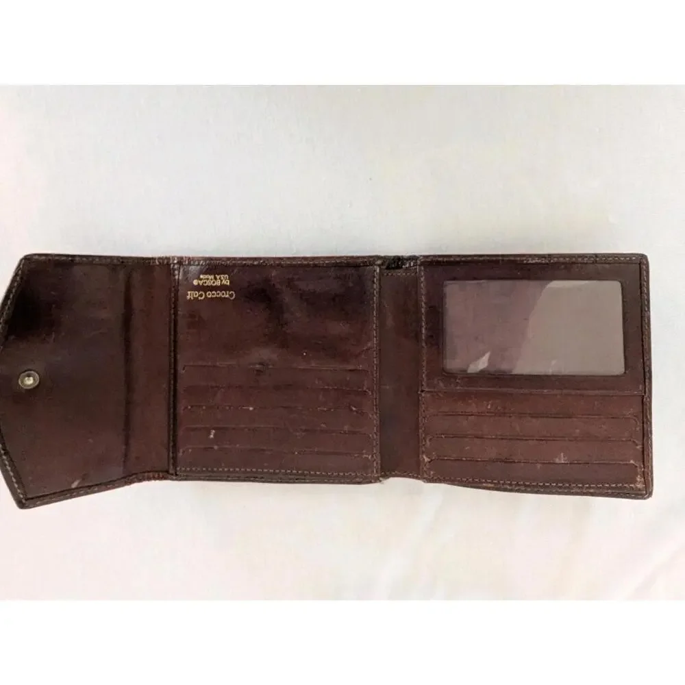 Bosca Crocco California Wallet